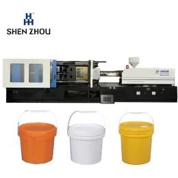Plastic Buckets With Lid Handle Injection Molding Machine